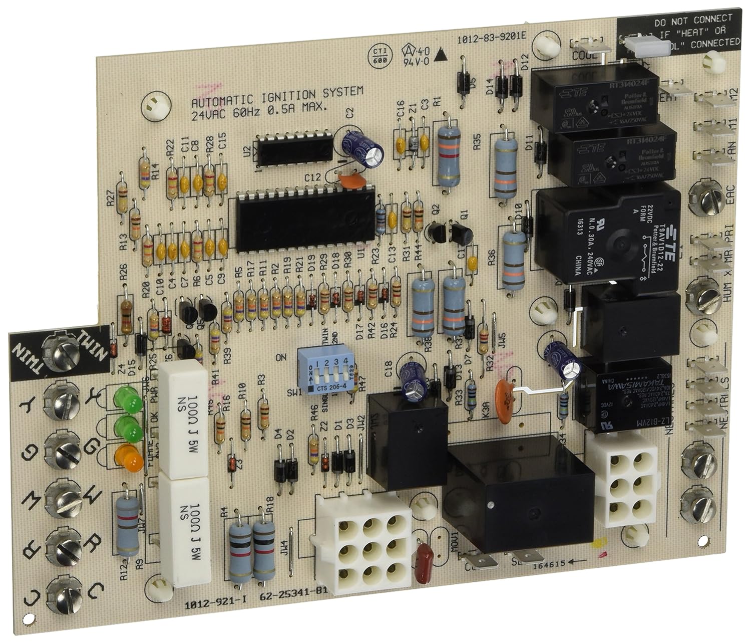 York furnace control board problems