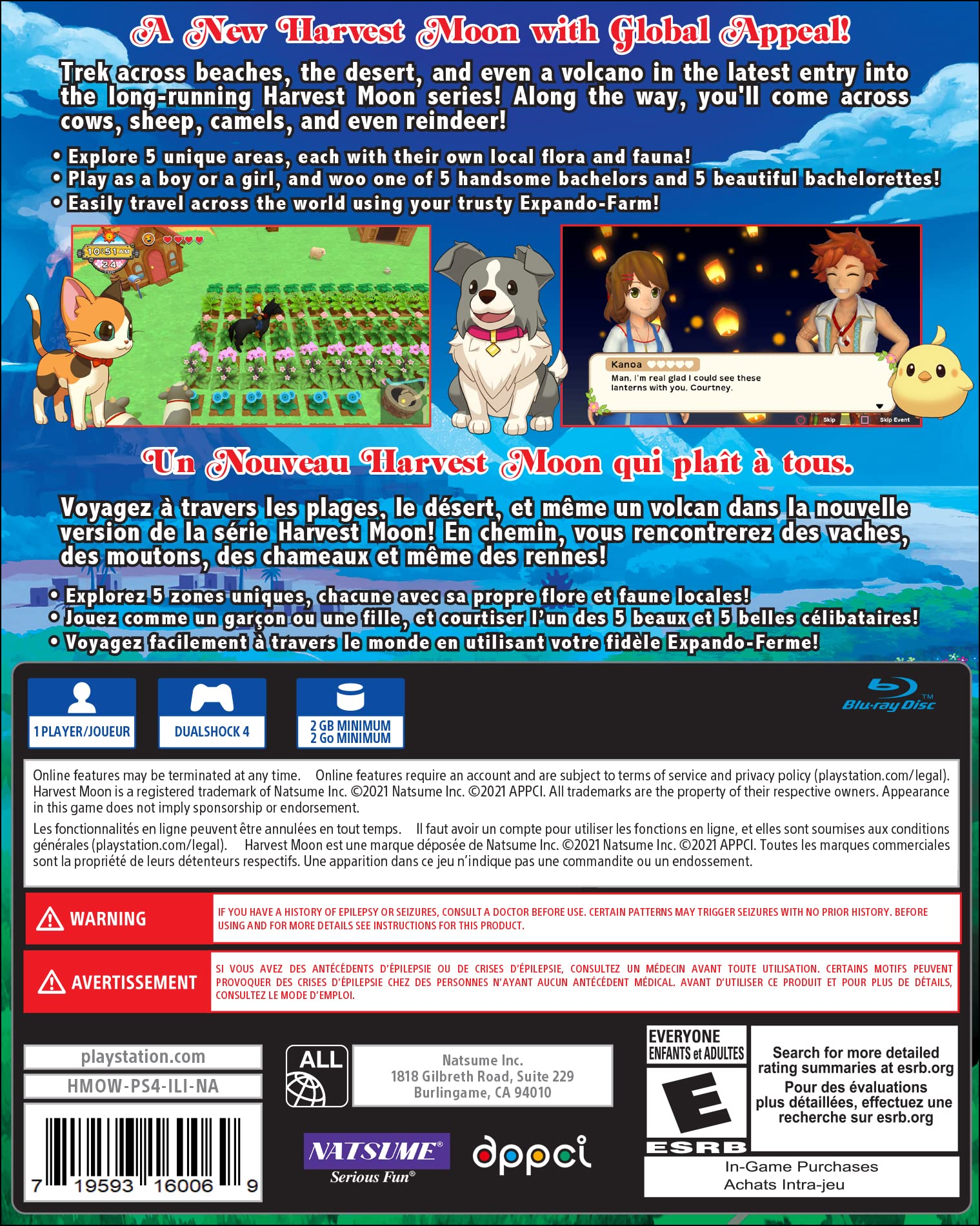 Harvest Moon: One World Standard Edition - PlayStation 4