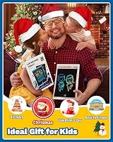 TEKFUN 2 Pack 10-Inch LCD Writing Tablet Colorful Erasable Kids Doodle Board view 8