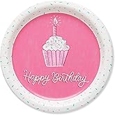 American Greetings Unicorn Party Supplies, Paper Dessert Plates (40-Count)