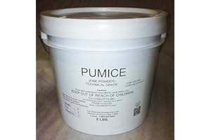 CQ CONCEPTS INC. Ultra Fine Pumice Additive (FFFF Grade) 5 LB Pail