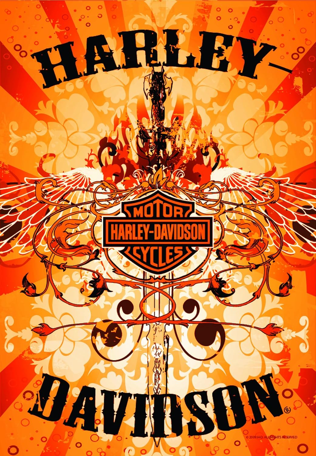 Best Harley Garden Flag