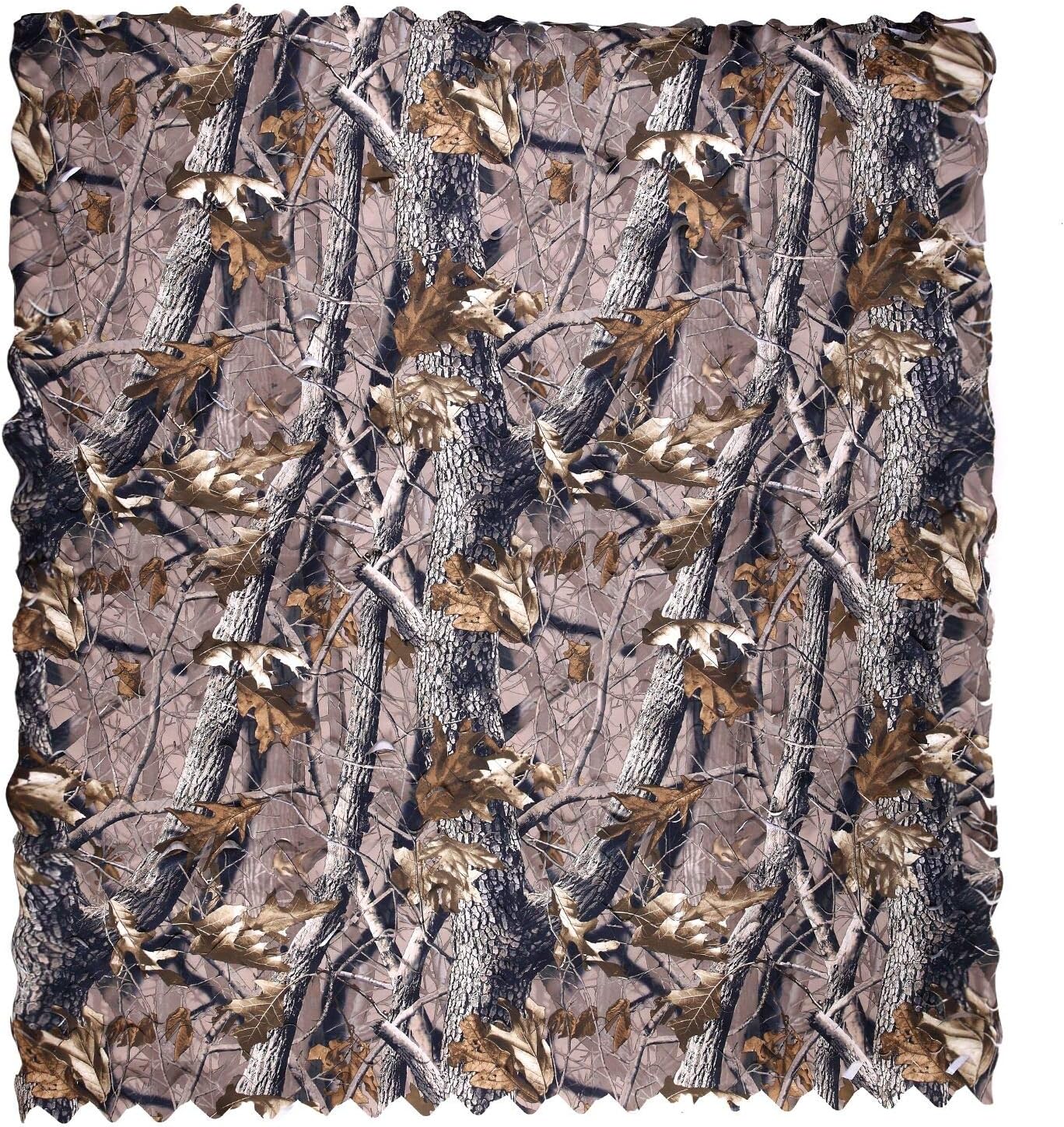 KOEI ZAKA Woodland Camo Netting 300D Camping Military Hunting Camouflage Net, Perfect Camonetting for Camping Shooting Hunting