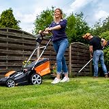 Yard Force 40V 37cm Cordless Lawn Mower LM G37A GR 40 range with 2.5Ah Battery view 6