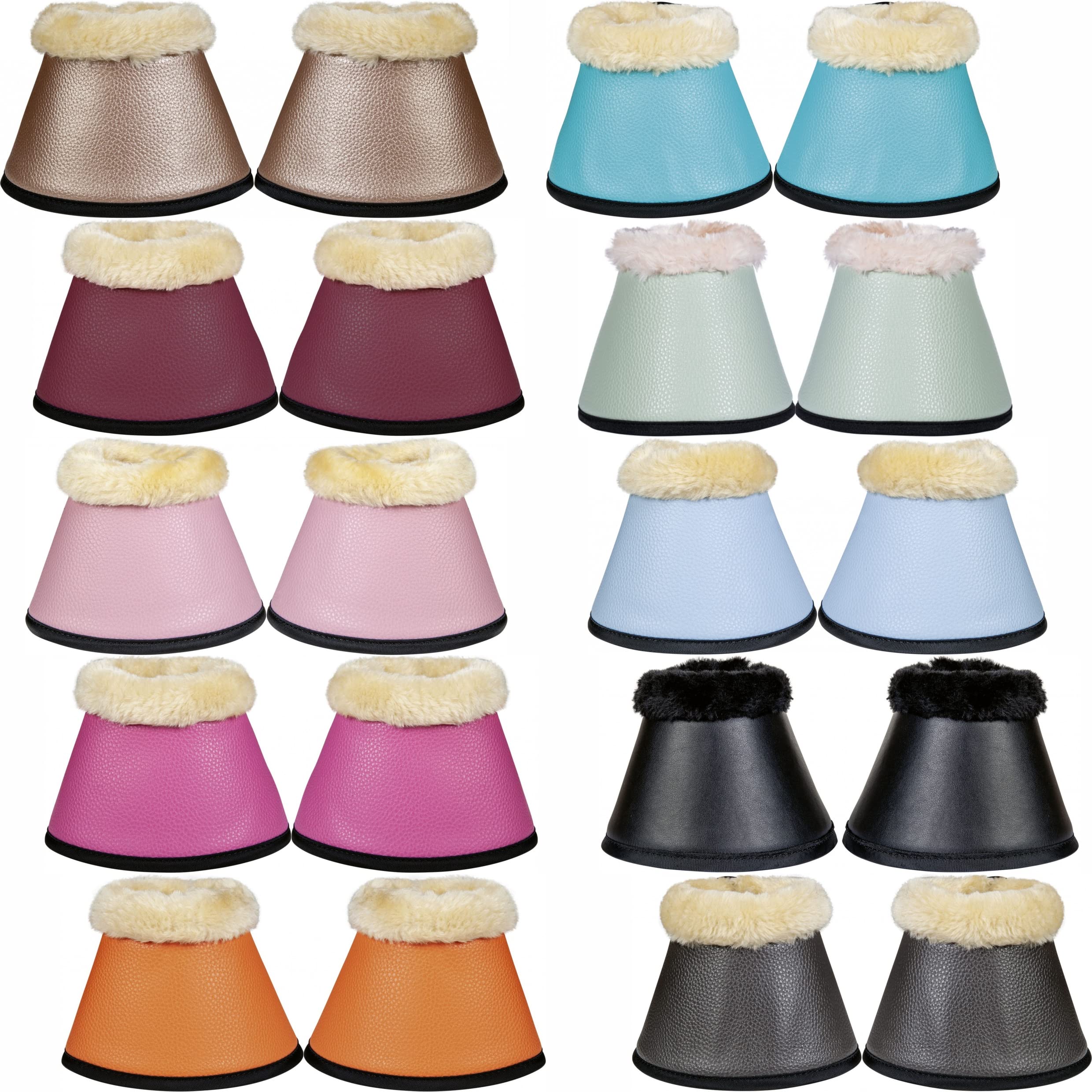 HKM Comfort Horse Boots Rosegold Vollblut