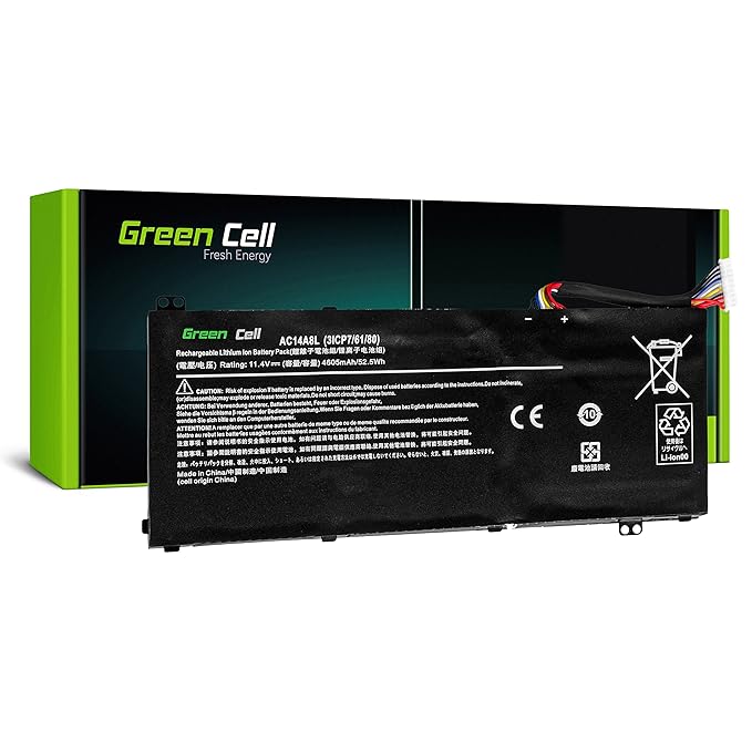 Green Cell® AC14A8L Laptop Akku für Acer Aspire Nitro V15 VN7 VN7-571G VN7-572G VN7-591G VN7-592G V17 VN7-791G VN7-792G VX 15