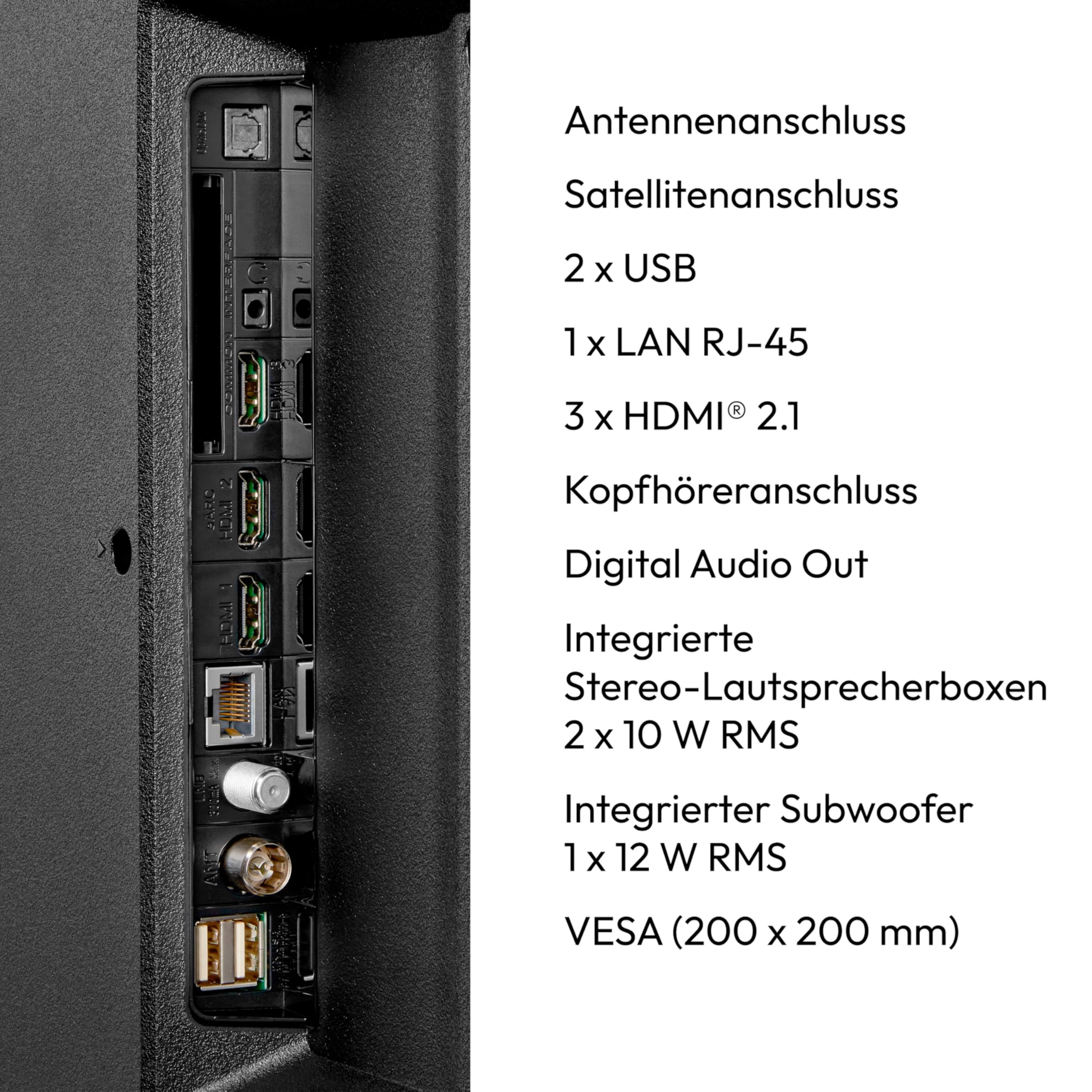 MEDION 138,8 cm (55 Zoll) QLED Fernseher (Fire TV, 4K Smart TV, Dolby Vision HDR, Dolby Atmos, Prime Video, Bluetooth, DVB-T2, MD 855800) 5