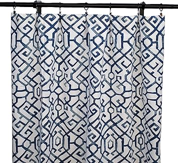 Amazon Com That Dutch Girl Blue And White Curtains Navy Curtains