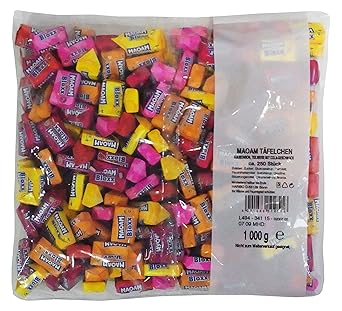 Maoam Kaubonbon Lose 1kg, Karneval, Wurfmaterial