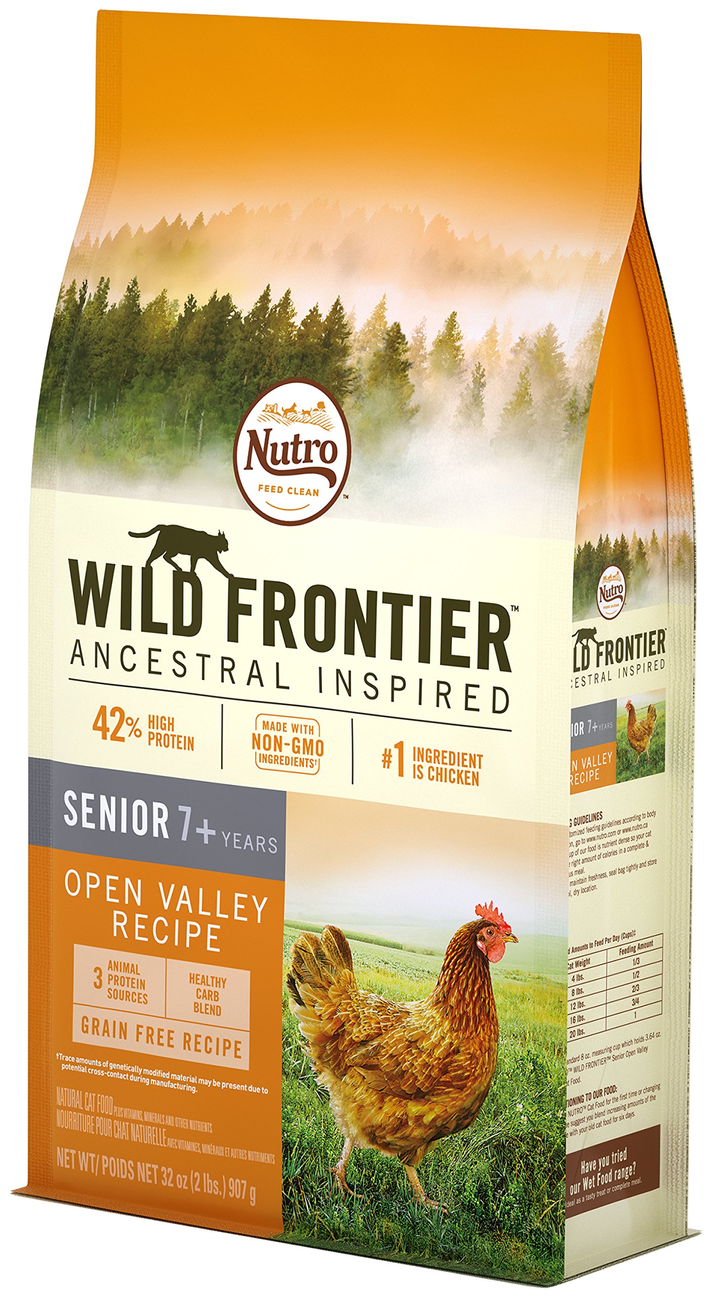 NUTRO WILD FRONTIER Senior Chicken Flavor Grain Free Dry Cat Food 2