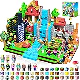 Magnevia 464PCS Magnetic Blocks with 10 Action Figures&ndash; 2026 STEM Magnetic Building Blocks for Kids 6+ Christmas, Creative Educational Play Set for Boys &amp; Girls