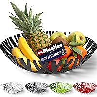 Mueller Fruit Basket, Decorative Fruit Bowl, Fruit and Vegetables Holder for Counters, Kitchen, Countertop, Home Decor…