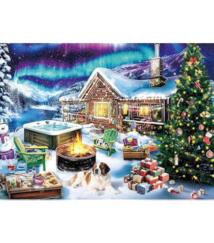 Amazon.com: RoseArt - Kodak Premium Panoramic - Christmas Evening