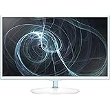 Samsung Simple LED 27-Inch Monitor, White with Blue TOC Finish