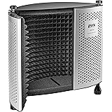 LyxPro Sound Absorbing Acoustic EVA Foam Isolation Portable Microphone Shield, Vocal Recording Panel, Four Side Enclosed High