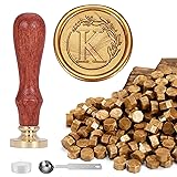 Yoption Letter Wax Seal Kit, Vintage Initial