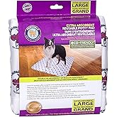 PoochPad Extra Absorbent Washable, Reuseable Dog Potty Pad, Large | Leakproof Design, Unmatched Odor Control, Machine Washable Easy to Clean, Dog &amp; Puppy Pee Pad for Potty Training