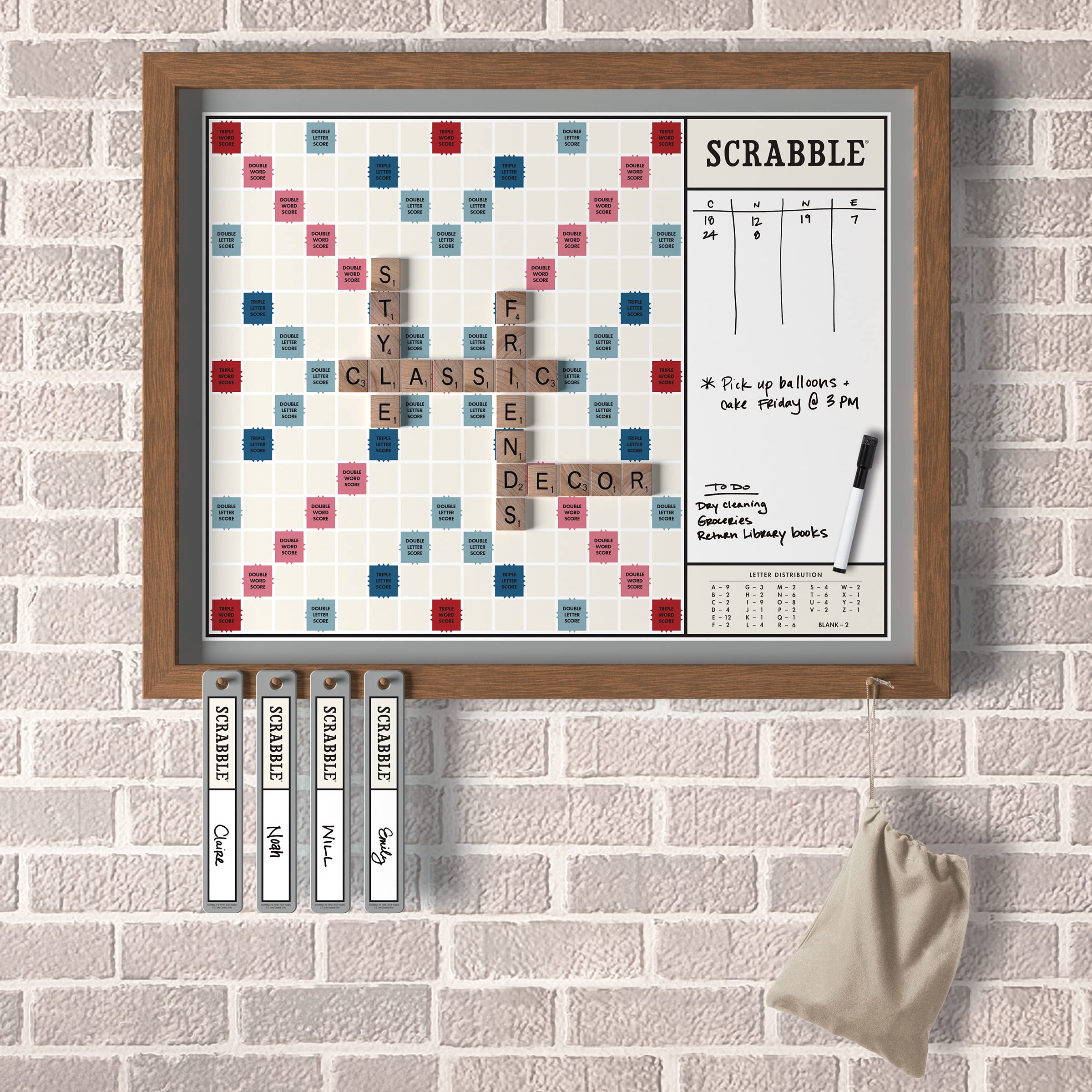 Scrabble Deluxe Wall Edition