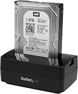 StarTech Single Bay USB 3.1 eSATA to SATA Hard Drive Dock 10Gbps SSD HDD Dock view 6