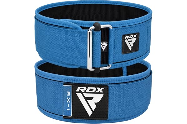 RDX Weight Lifting Belt - AUTO LOCK 4” Premium Adjustable Gym Belt for Olympic Cross Training - Support for Men Women Functio