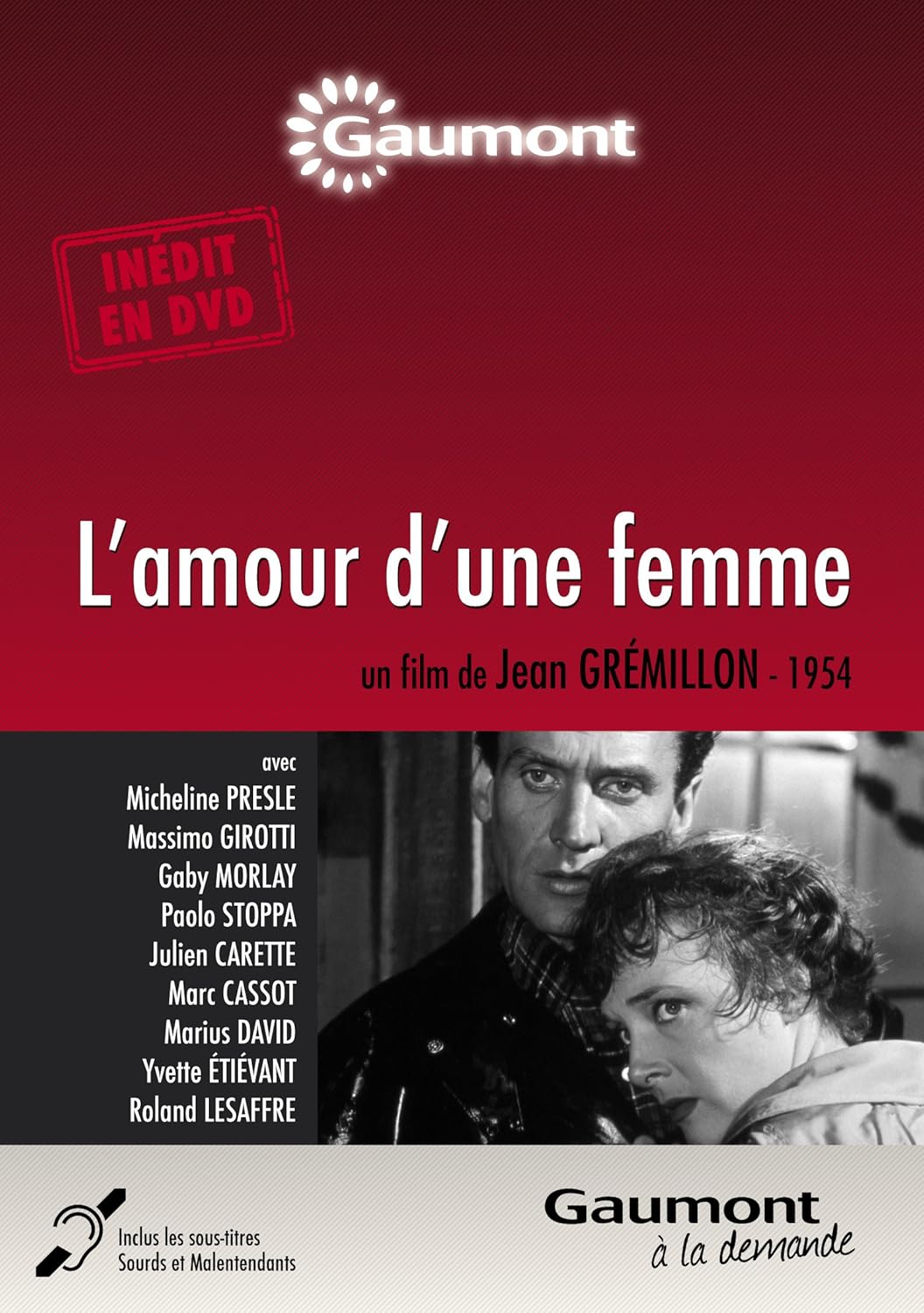Amazon Com L Amour D Une Femme Micheline Presle Massimo Girotti Gaby Morlay Jean Gremillon Movies Tv Amazon Com L Amour D Une Femme Micheline Presle Massimo Girotti Gaby Morlay Jean Gremillon Movies Tv