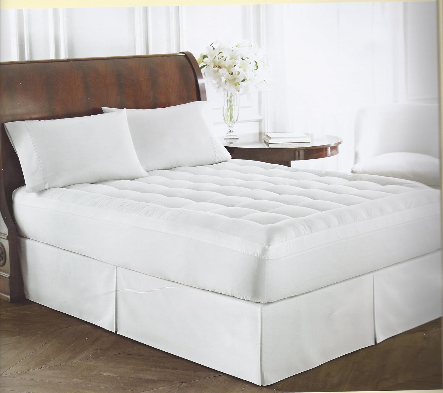 Ralph Lauren Gold Comfort Dual Layer Full Mattress Pad Amazon.ca Home