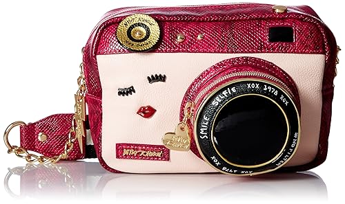 betsey johnson camera bolsa