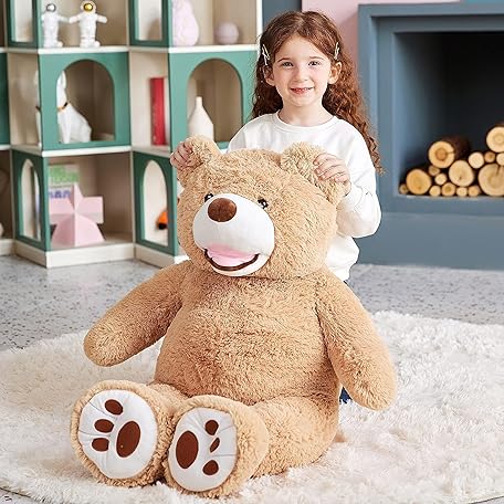 Mua EARTHSOUND Giant Teddy Bear Stuffed Animal,Large Plush Toy Big Soft