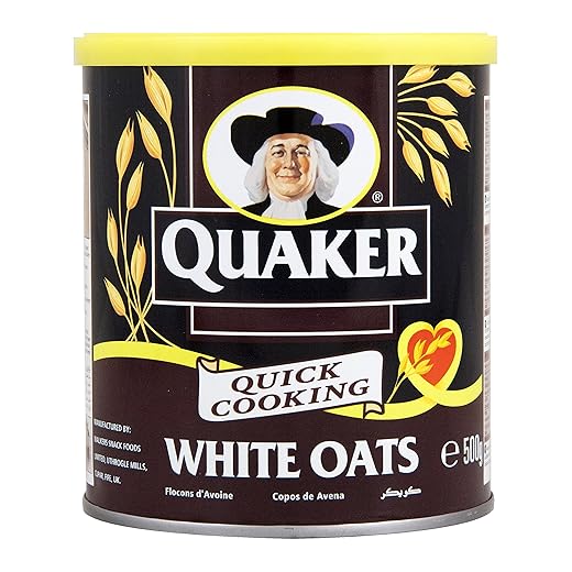 Quaker Quick Cooking White Oats, 500 g
