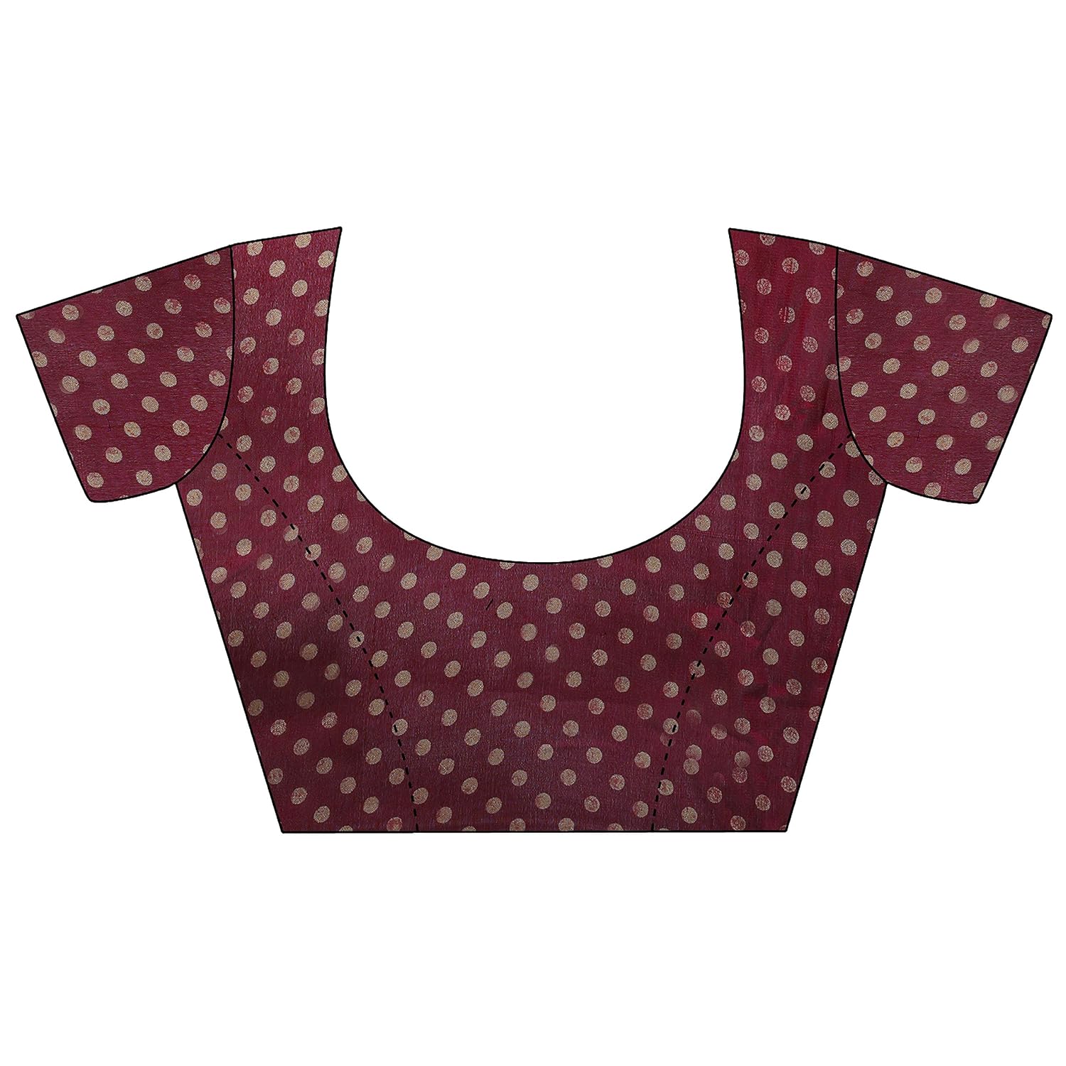 womanista synthetic saree with blouse piece