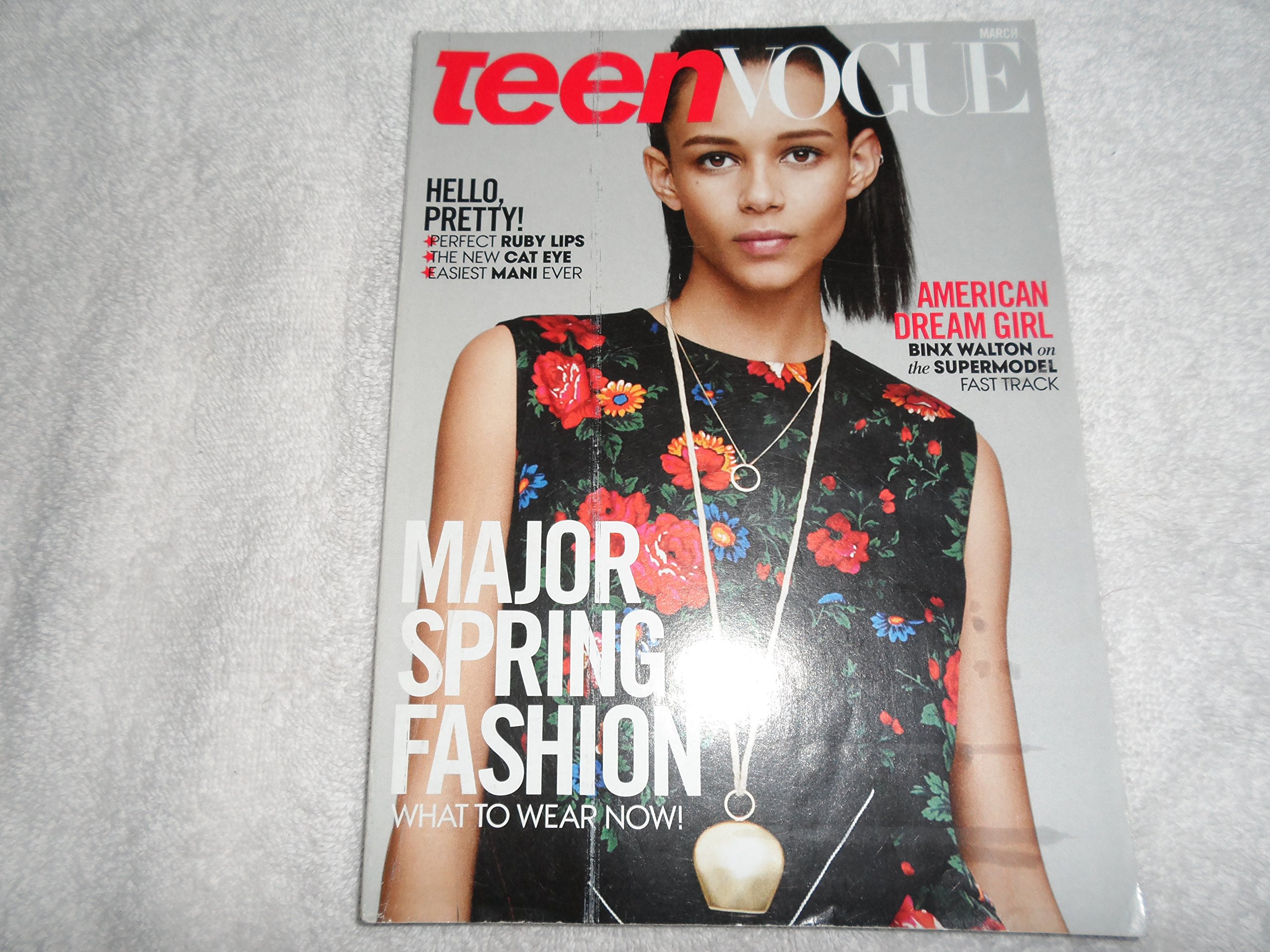 Teen Vogue March 2015 American Dream Girls Binx Walton And