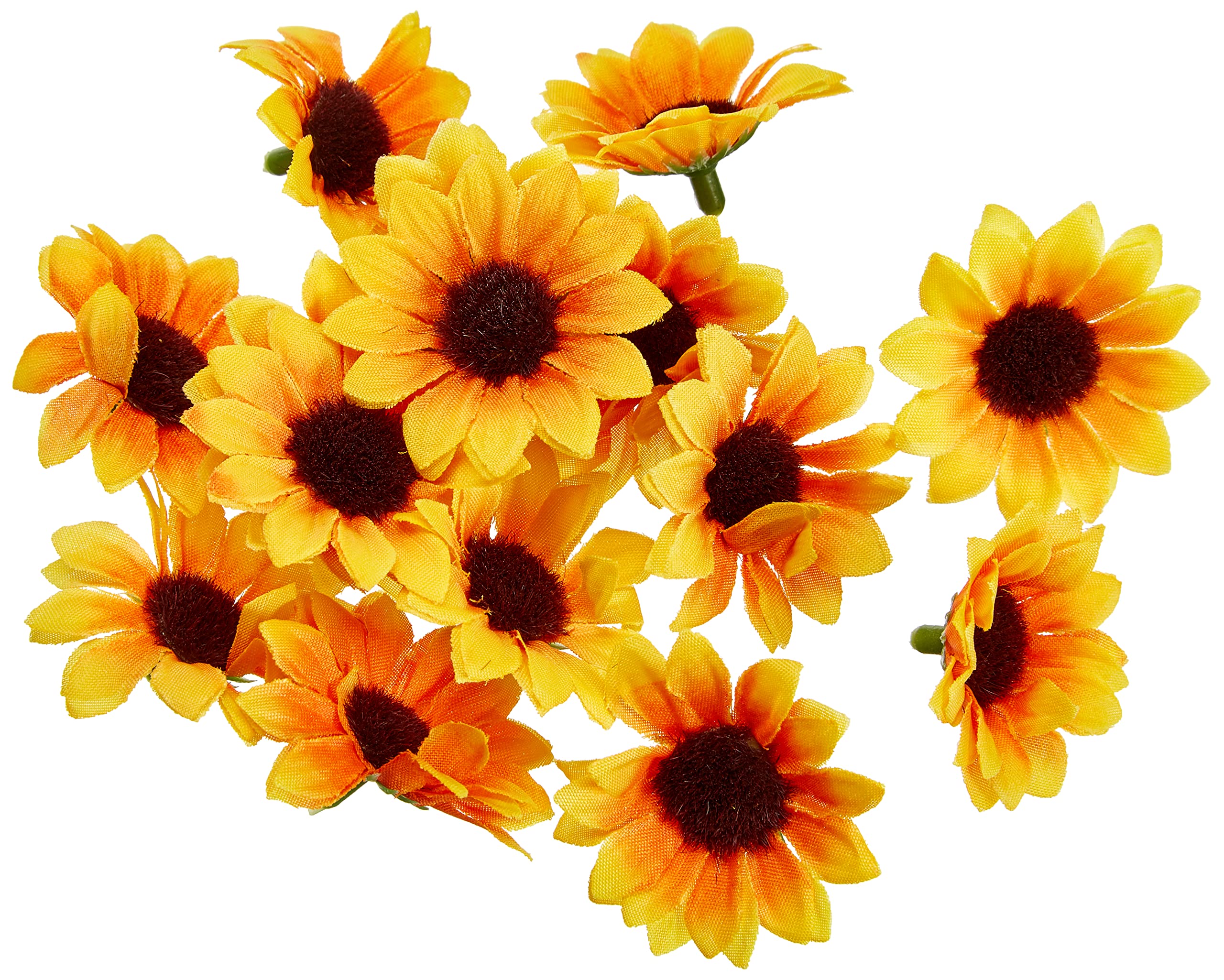 Glorex Sunflower Flowers 30-35 mm Pack of 15