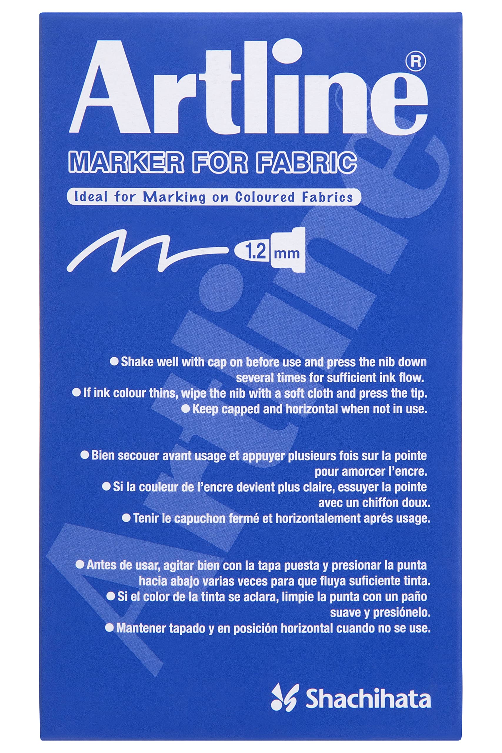 White Laundry Marker - Ideal for HM Forces (Twin Pack)