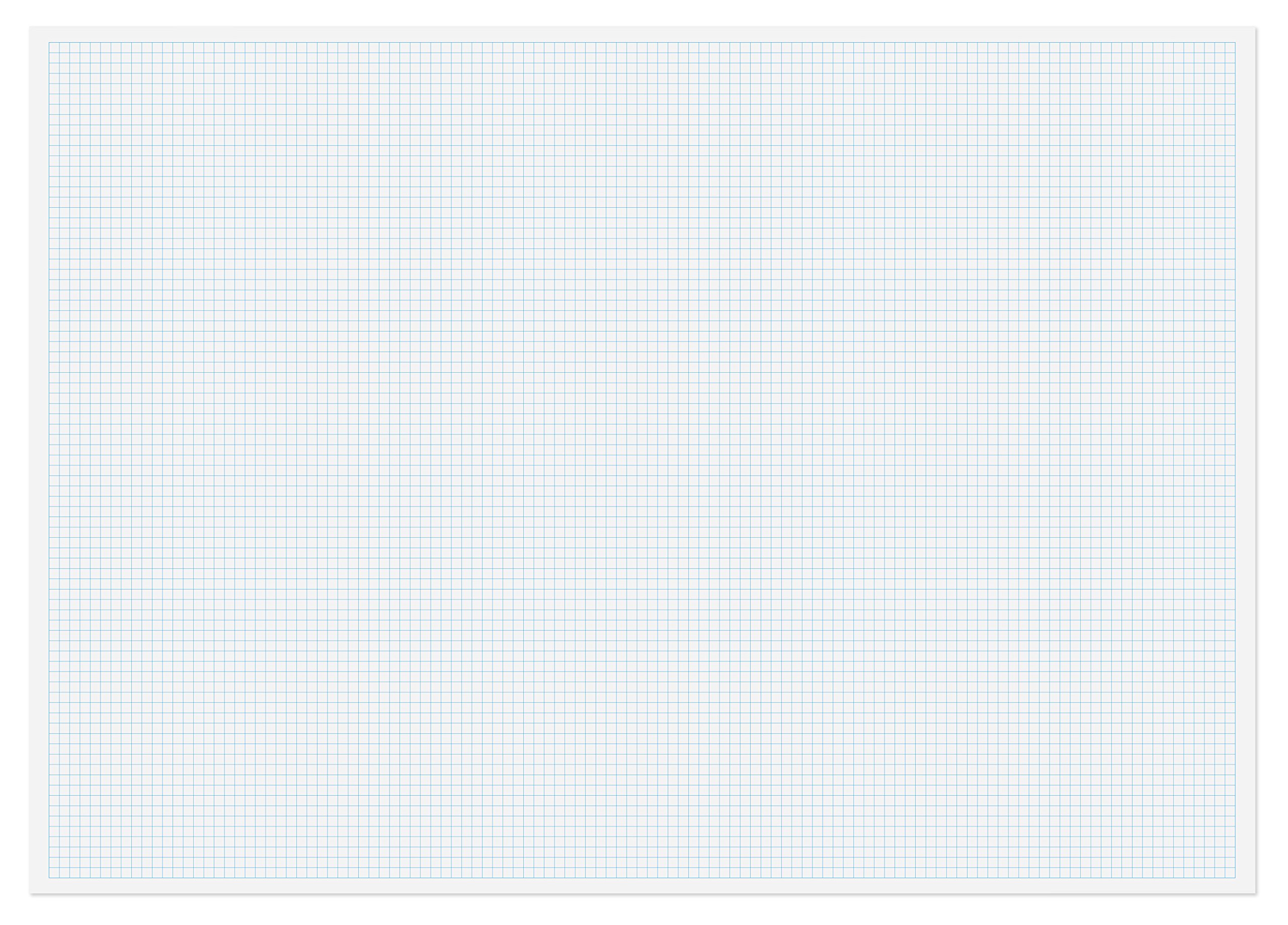 The Worcestershire Stationery Company A2 graph pad, 5mm grid, 50 sheets per pad, 100gsm white paper