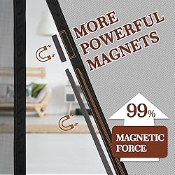 Yotache Magnetic Screen Door Fits Door Size 32 x