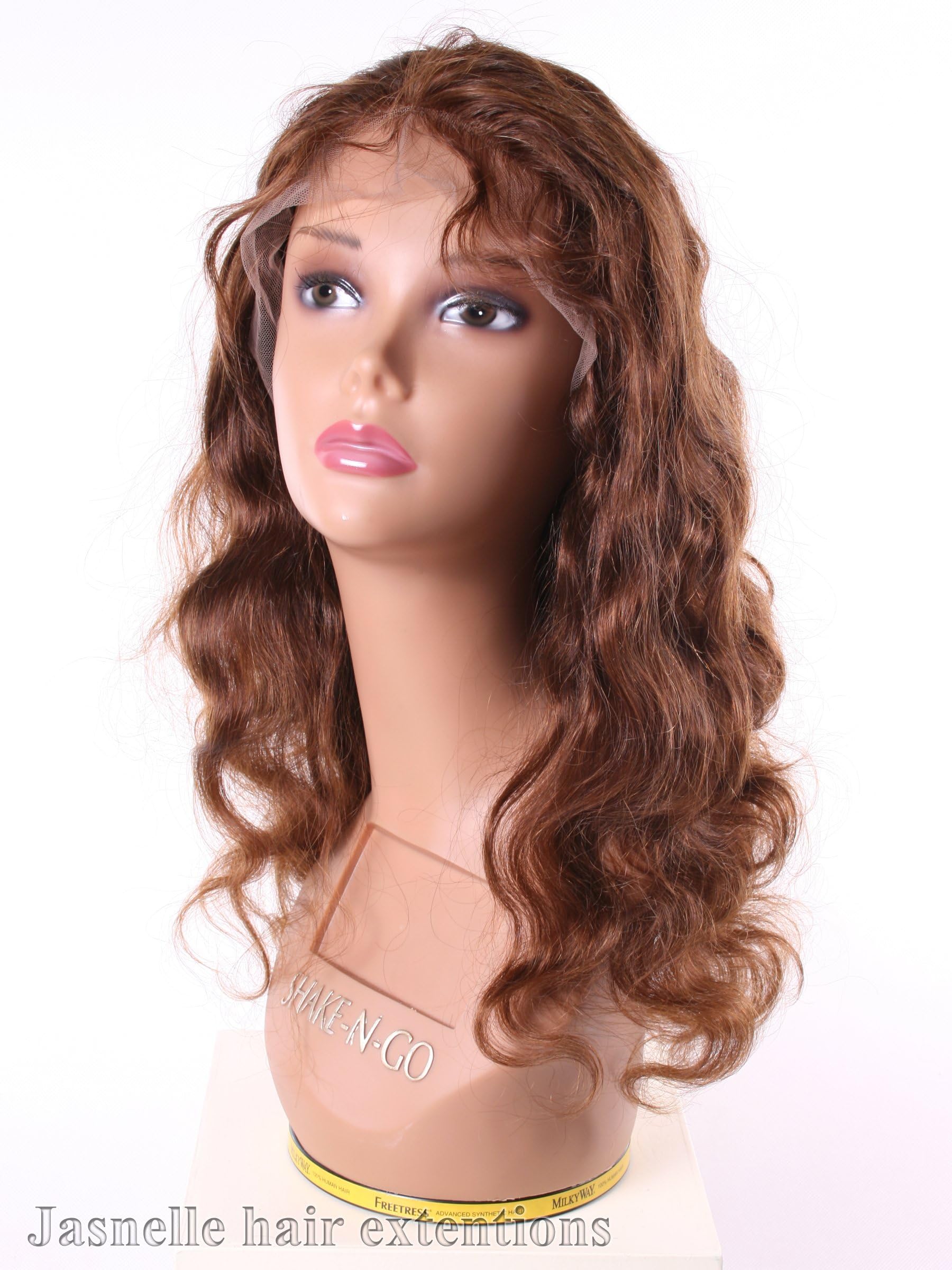 24" Full Front Lace Brazilian Remy Human Hair Wig 24 Inches|Color #2|Dark Brown|Grade AAA| Soft & Silky