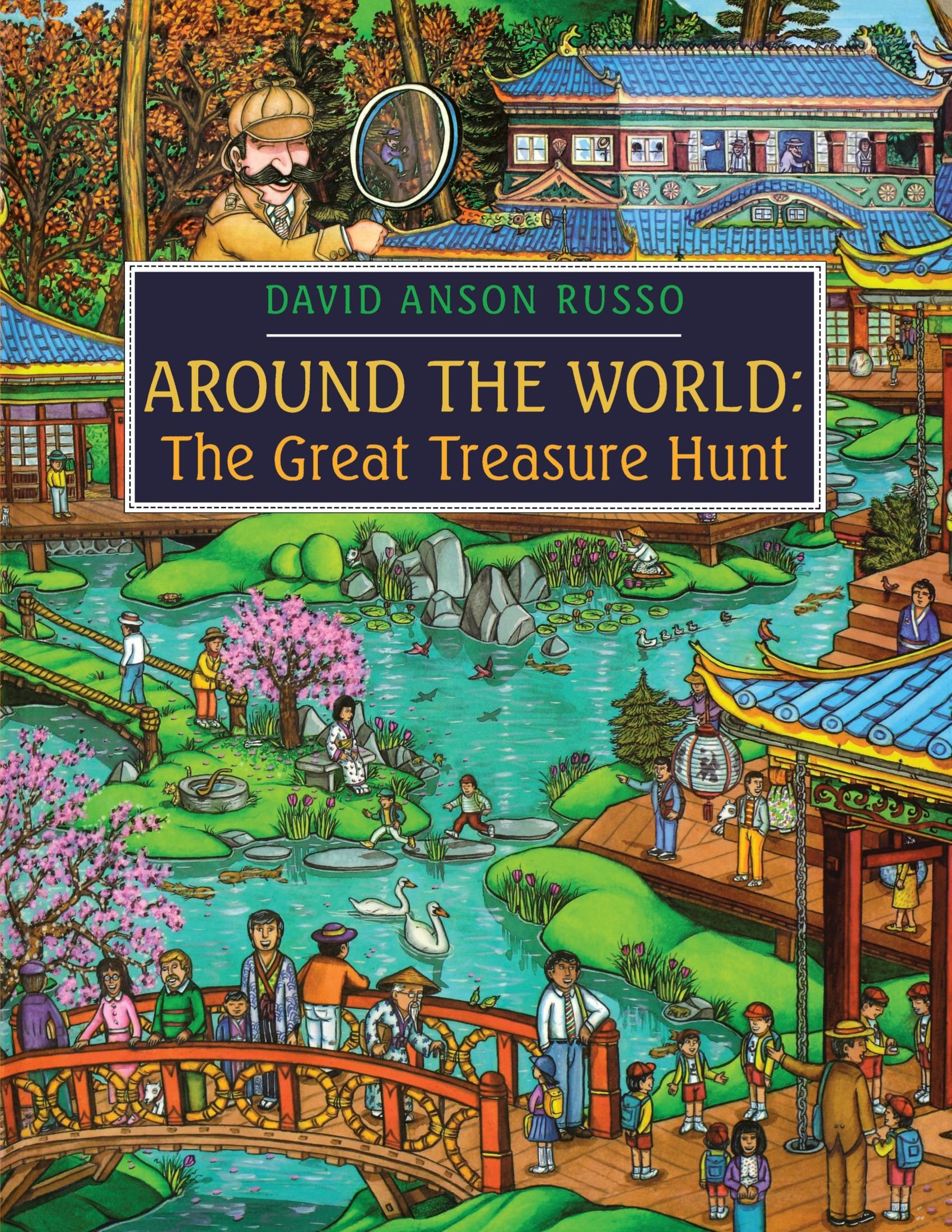 Around The World The Great Treasure Hunt Russo David Anson Russo David Anson Amazon Com Books