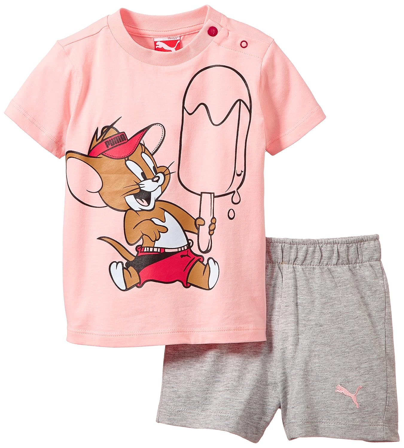 magliette puma bambino rose