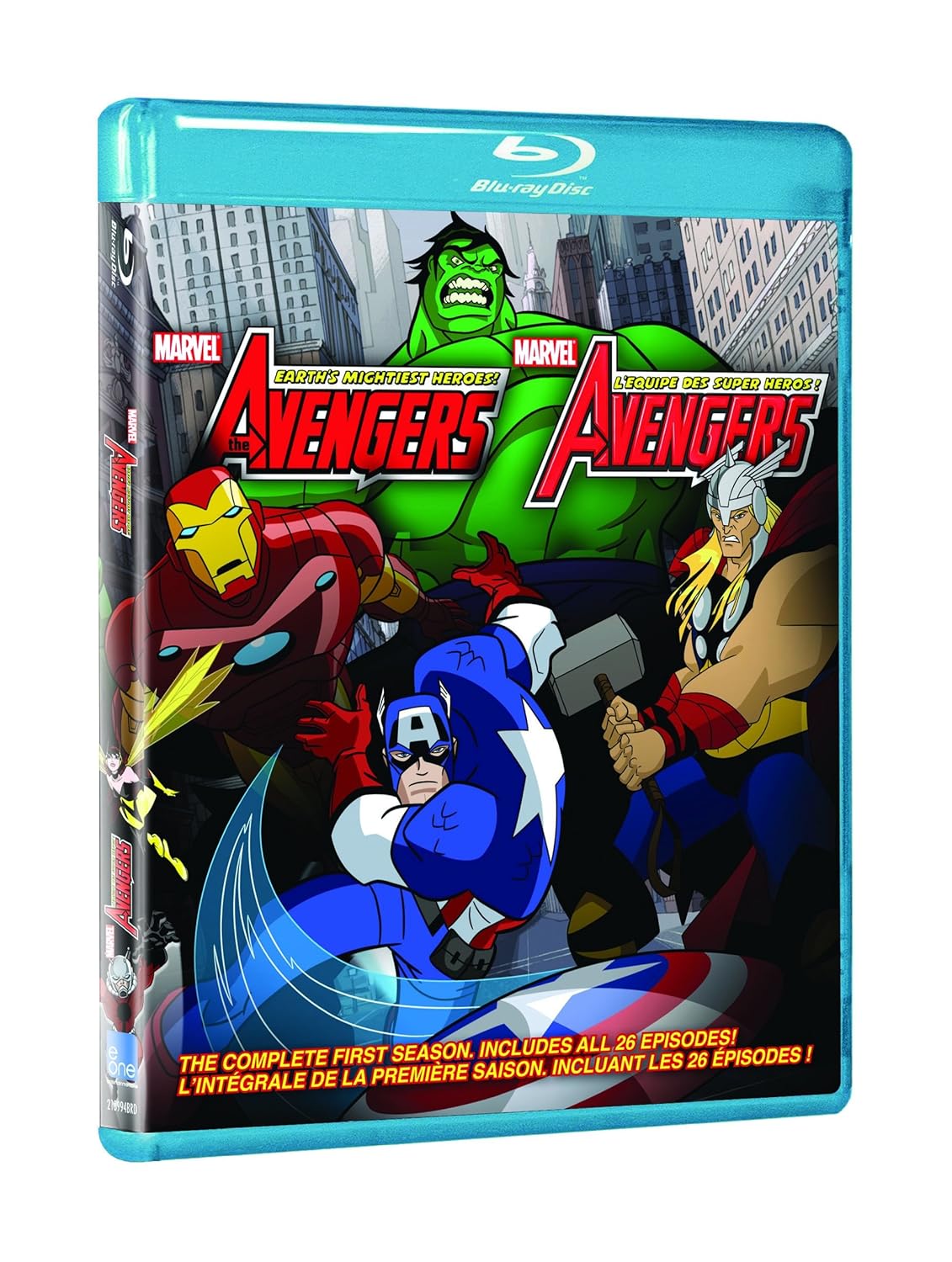 Amazon The Avengers Earth s Mightiest Heroes Season 1 [Blu ray] Vinton Heuck Sebastian Montes Movies & TV