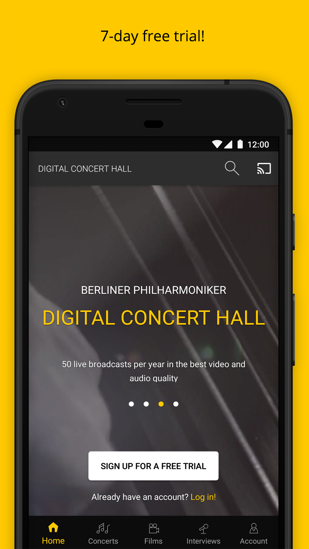 Digitalconcerthall Connect _ How do I connect the app to my user ...