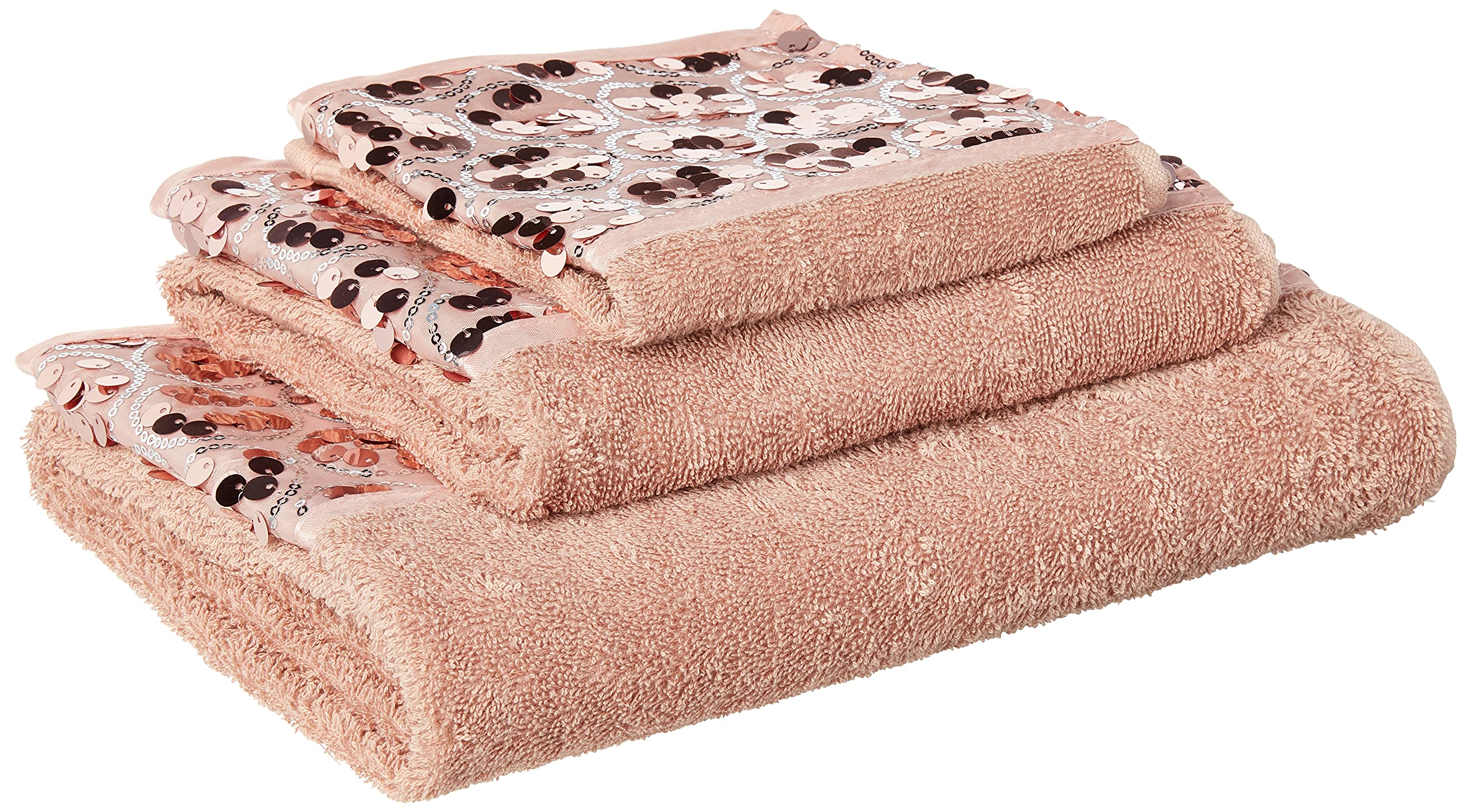 Popular Bath Sinatra Blush, Cotton, Towel Set