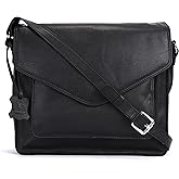 TRUTANN Leather Bag - Real Genuine Leather Crossbody Handbag | Vintage Messenger Satchel with Adjustable Strap | Shoulder Bag