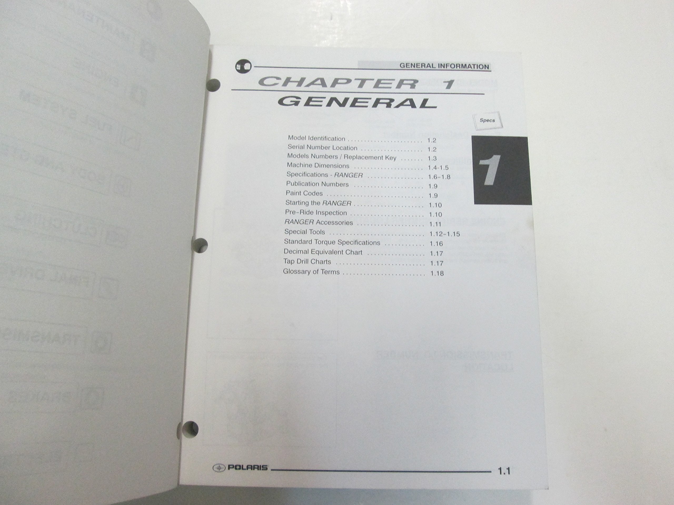 2005 2006 Polaris Ranger XP 6x6 EFI Service Repair Manual STAINED WORN  FACTORY: Polaris: Amazon.com: Books