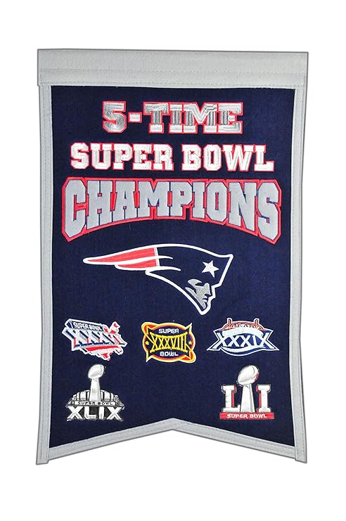 Buy Nfl New England Patriots Super Bowl Champions Banner Online At Low Prices In India Amazon In