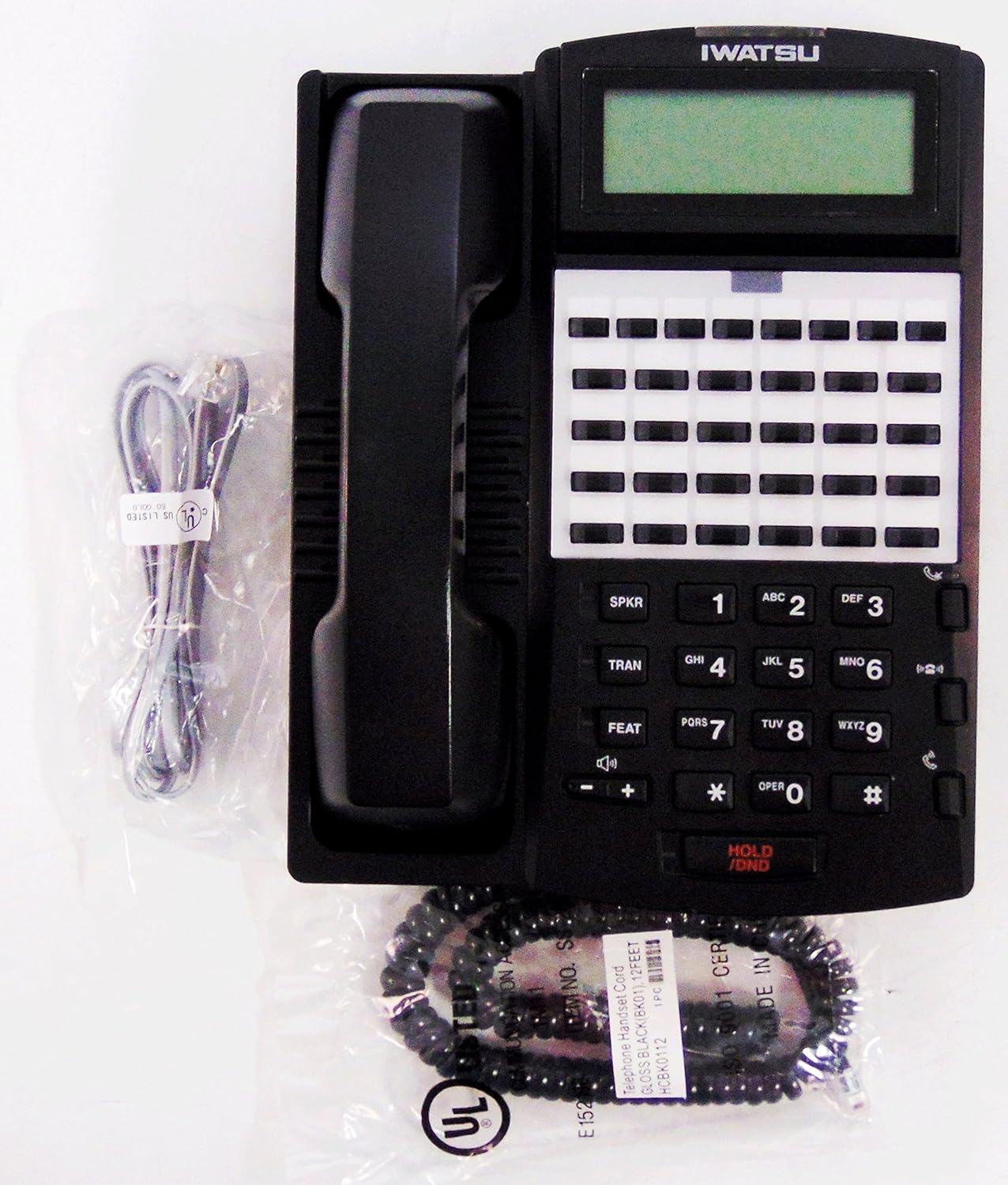 Iwatsu Omega-Phone ADIX IX-12KTD-3 Black Display Speakerphone: Amazon.ca:  Electronics