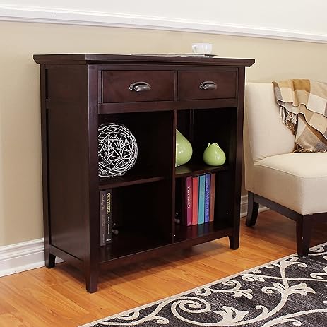Amazon Com Donnieann Lindendale Espresso Wood 36 Inch Wide 2