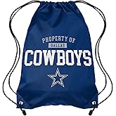FOCO Dallas Cowboys NFL Property Of Drawstring Backpack