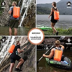 MARCHWAY Floating Waterproof Dry Bag Backpack
