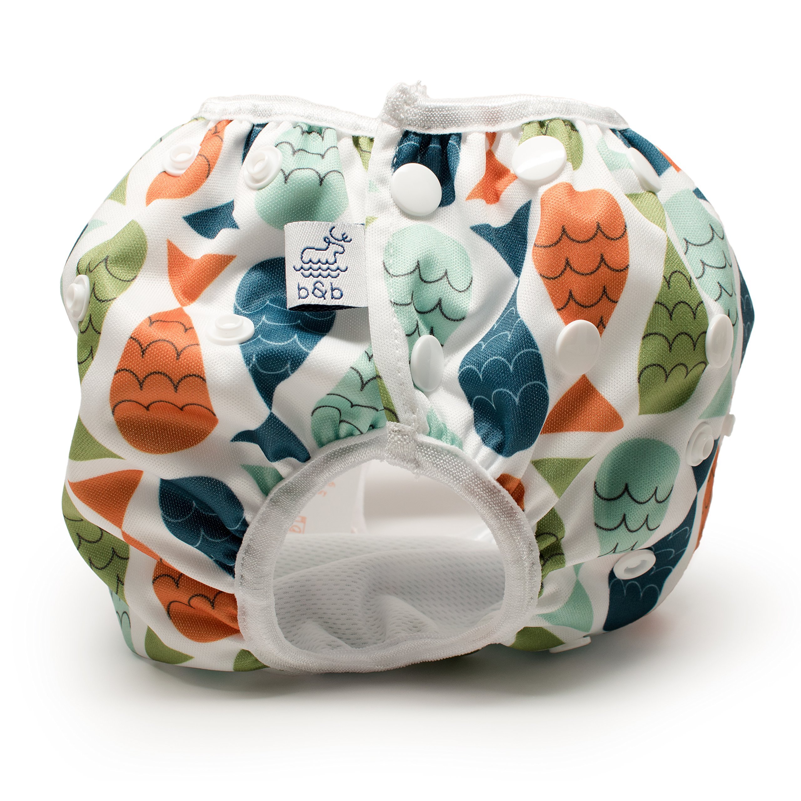 Nageuret Reusable Swim Diaper, Adjustable & Stylish Fits Diapers Sizes