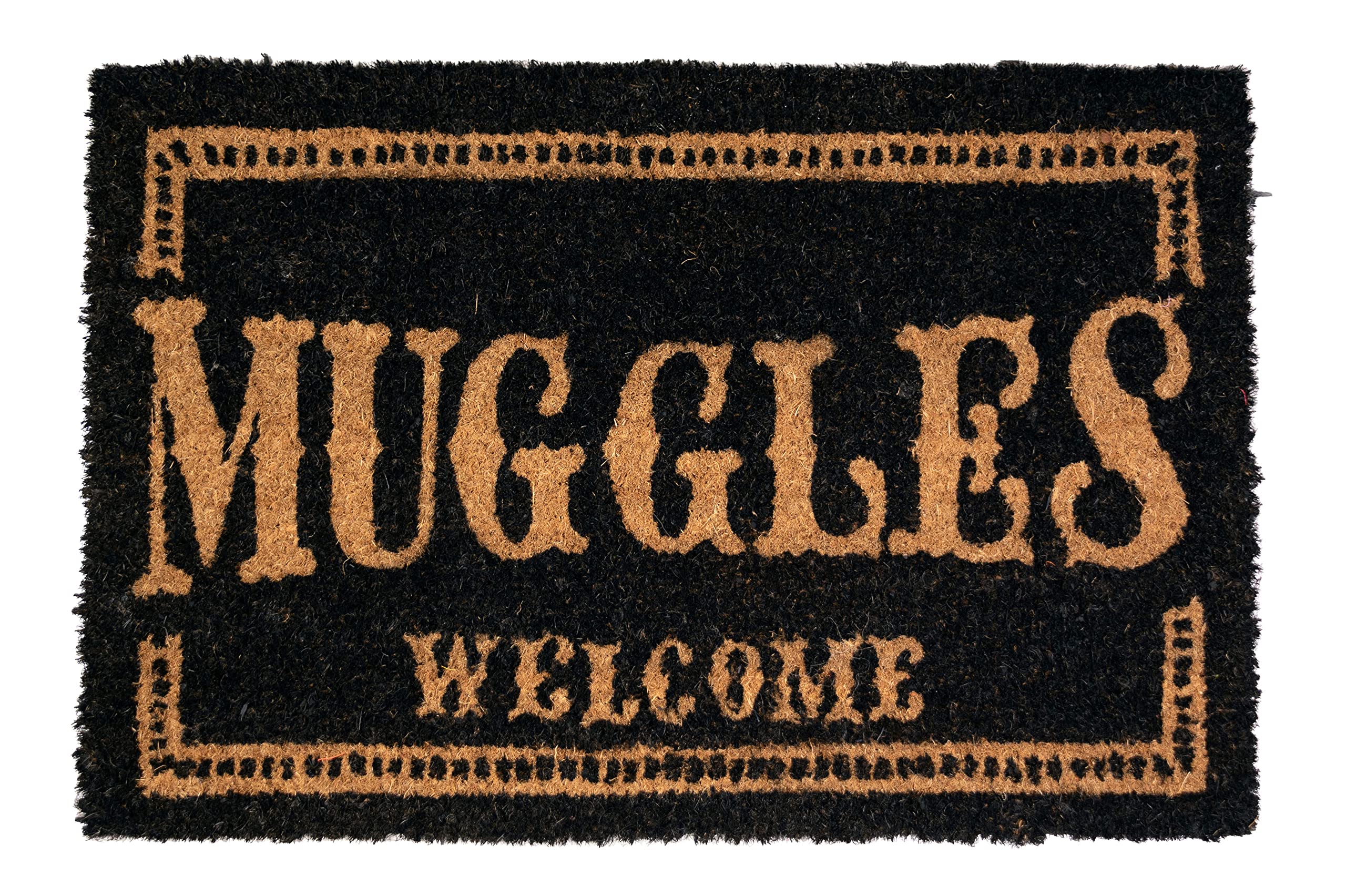 SD TOYS Harry Potter Muggles Welcome Doormat, 60 x 40 x 2 cm